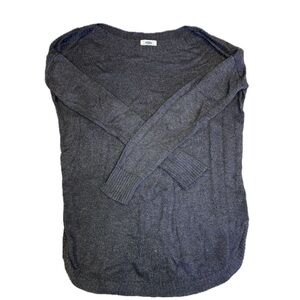 dark grey long sleeve full length top from Old Navy size medium